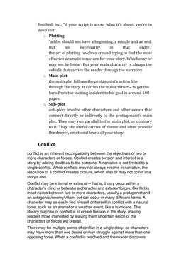 Script Writing Essentials Explained | PDF | Screenplay | Plot (Narrative)