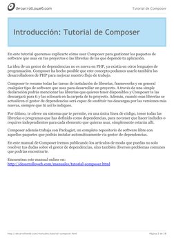 Guía para Usar Composer en PHP | PDF | Archivo de computadora | Mac OS