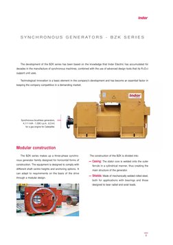 Indar Synchronous Generator Indar Electric Synchronous Generators | PDF | Electric Generator ...