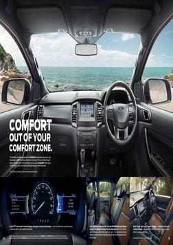 Hello. Goodbye. Enjoy the ride. The new RANGER’s interior lighting 
system illuminates to welcome you when you enter the vehi