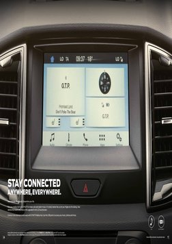 6
7
STAY CONNECTED 
ANYWHERE, EVERYWHERE.
Work smarter. Play harder. Streamline your life. 
Pair your mobile device to SYNC®3