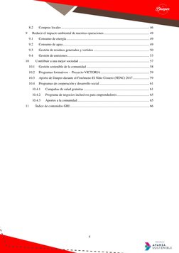 4 
 
8.2 
Compras locales ...............................................................................................