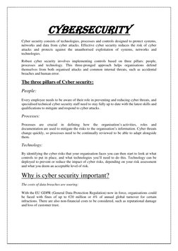 Understanding Cybersecurity Essentials | PDF | Computer Security | Security
