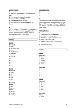 Answer Simple Word Basic English Words 1 Answer Key | PDF | Tea