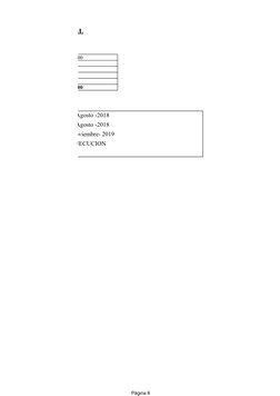 Página 8
RMATO FE - 01
PTIVA INFORME MENSUAL
S/. 4,044,154.00
S/. 4,044,154.00
08 De Agosto -2018
09 De Agosto -2018
01 De No