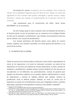 El concepto de «norma» -en general- per se es ambiguo8. Pero a efecto de
reducir esta complejidad linguística para los fines