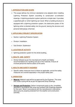 Lightning Protection System Installation Guide | PDF | Safety ...
