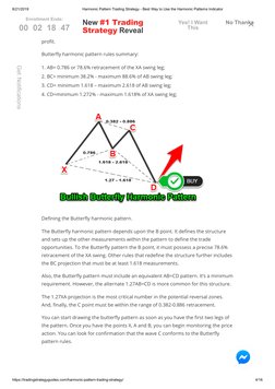 Slash Harmonic Pattern Trading Strategy | PDF | Market Trend | Foreign ...