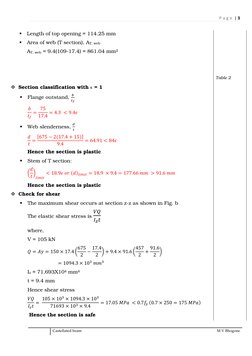 Structural Design of Castellated Beams | PDF | Bending | Beam (Structure)
