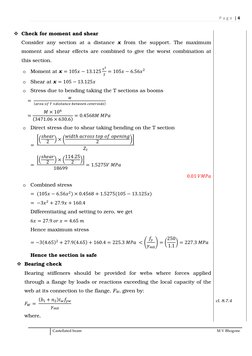 Structural Design of Castellated Beams | PDF | Bending | Beam (Structure)