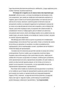 8 
lugar las primeras alucinaciones positivas de  satisfacción, y luego registrarse como 
huellas mnémicas  de dicha experi