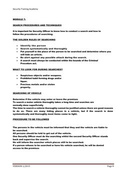 Security Grade D Training Notes | PDF | Fires | Consent