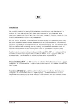 Understanding EMD in Airline Operations | PDF | Airlines | Services ...