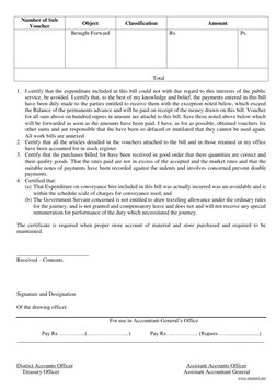 Contingent Bill Form.pdf Contingent Bill Form T.R.30 Guide | PDF | Voucher | Economies