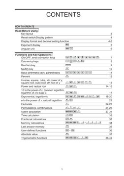 Scientific Calculator Operation Guide | PDF | Trigonometric Functions ...