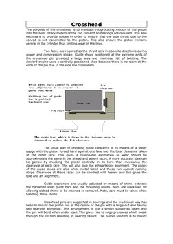 Crosshead Function and Maintenance Guide | PDF | Bearing (Mechanical ...