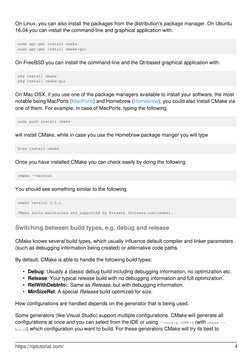 On Linux, you can also install the packages from the distribution's package manager. On Ubuntu 
16.04 you can install the com