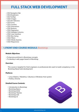 Full Stack Web Development | PDF