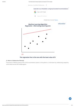 9/16/2019
Top 45 Data Science Interview Questions and Answers For 2019 | Edureka
https://www.edureka.co/blog/interview-questi