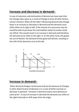 Extension Demand Extension vs. Contraction of Demand | PDF | Demand | Demand Curve