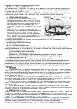 Senaquerib la tomo después de 13 años de sitiarla (574 a.C.) 
C. Periodo de Cartago.- (813 – 146 a. J.C.) 
Este nombre signif