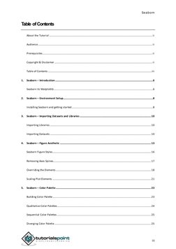 Seaborn Tutorial PDF | PDF | Statistics | Computing