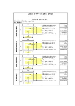 Design of 40m Steel Truss Bridge | PDF | Truss | Engineering