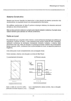 Sistema Construtivo 
Sempre que houver intenção de desenvolver a obra através de sistema construtivo não 
convencional, os ar