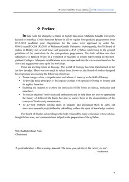 M G University M Sc Bot