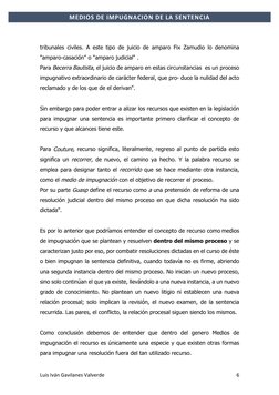 Medios de Impugnación en Derecho Civil | PDF | Apelación | Sentencia (ley)