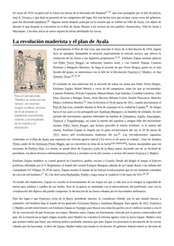 (https://es.wikipedia.org/wiki/Archivo:Caricatura_de_Zapata_14.jpg)En mayo de 1910 recuperó por la fuerza las tierras de la