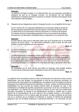 UNMSM-CENTRO PREUNIVERSITARIO                                                               Ciclo 2018-II 
 
Semana Nº 07 
(P