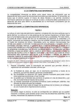 UNMSM-CENTRO PREUNIVERSITARIO                                                               Ciclo 2018-II 
 
Semana Nº 07 
(P