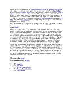 febrero de 2013 se presentó en el LIV Festival Internacional de la Canción de Viña del Mar, 
donde obtuvo los galardones prin