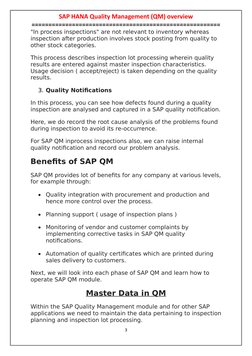 SAP HANA Quality Management (QM) overview
========================================================
"In process inspections" a