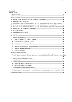 3 
 
Contenido 
DEDICATORIA. ................................................................................................