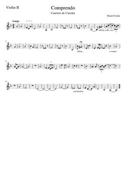 Daniel Catán
Cuarteto de Cuerdas
Comprendo
Violin II
49
33
17



























