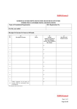 NSPO Forms and COEP Guidelines | PDF | Affidavit | Notary Public