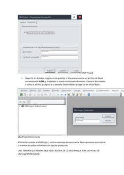 Desbloquear Contraseña VBA en Excel | PDF | Visual Basic para ...