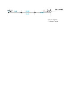 (ON D/S SIDE)
0.30
7.15
15.05
0.40
16.60
38.80
Executive Engineer
IPH Division Fatehpur
