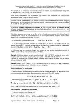 Facultad de Ingeniería (U.N.M.D.P.) – Dpto. de Ingeniería Eléctrica – Área Electrotecnia 
Método de representación de cantida