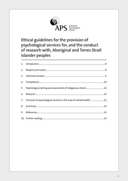 APS Ethical Guidelines for Indigenous Peoples | PDF | Indigenous ...