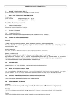 lisathyone glutathione 600 mg Injection Overview | PDF | performance Conditionnement:60 gélules 🫯BPC-157: Why has this