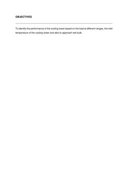 Cooling Tower Performance Experiment | PDF | Heat Transfer | Enthalpy