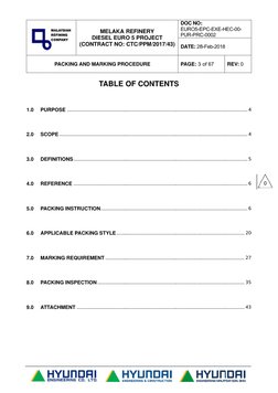 1.0 
PUR
2.0 
SCO
3.0 
DEF
4.0 
REF
5.0 
PAC
6.0 
APP
7.0 
MAR
8.0 
PAC
9.0 
ATTA
 
PACKING
RPOSE .....
OPE .........