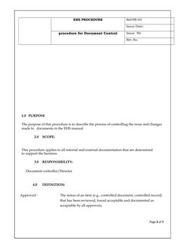 Document Control Procedure Overview | PDF | Backup | Computer File