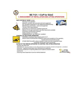 BS 7121 1 Code of Practice For Safe Use of Crane PDF | PDF