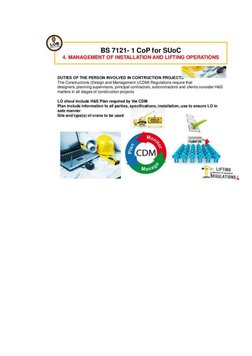 BS 7121 1 Code of Practice For Safe Use of Crane PDF | PDF