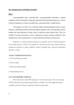 Programmable Lift Controller PLC Lift Control System Manual | PDF | Programmable Logic Controller ...