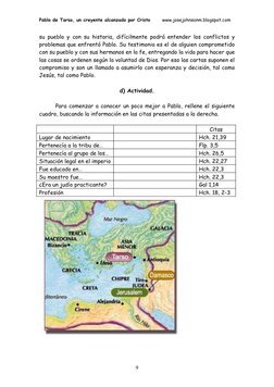 Pablo de Tarso, un creyente alcanzado por Cristo      www.josejohnsonm.blogspot.com
su pueblo y con su historia, difícilmente